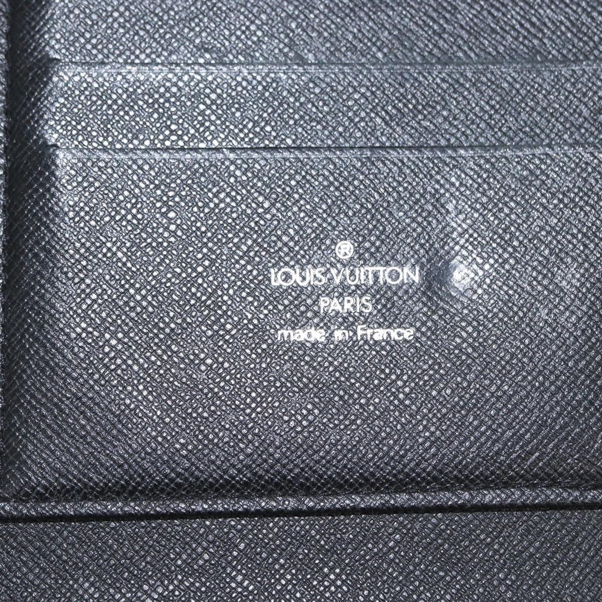 LOUIS VUITTON Epi Organizer Atholl Travel Case Black M63042 LV Auth am10434
