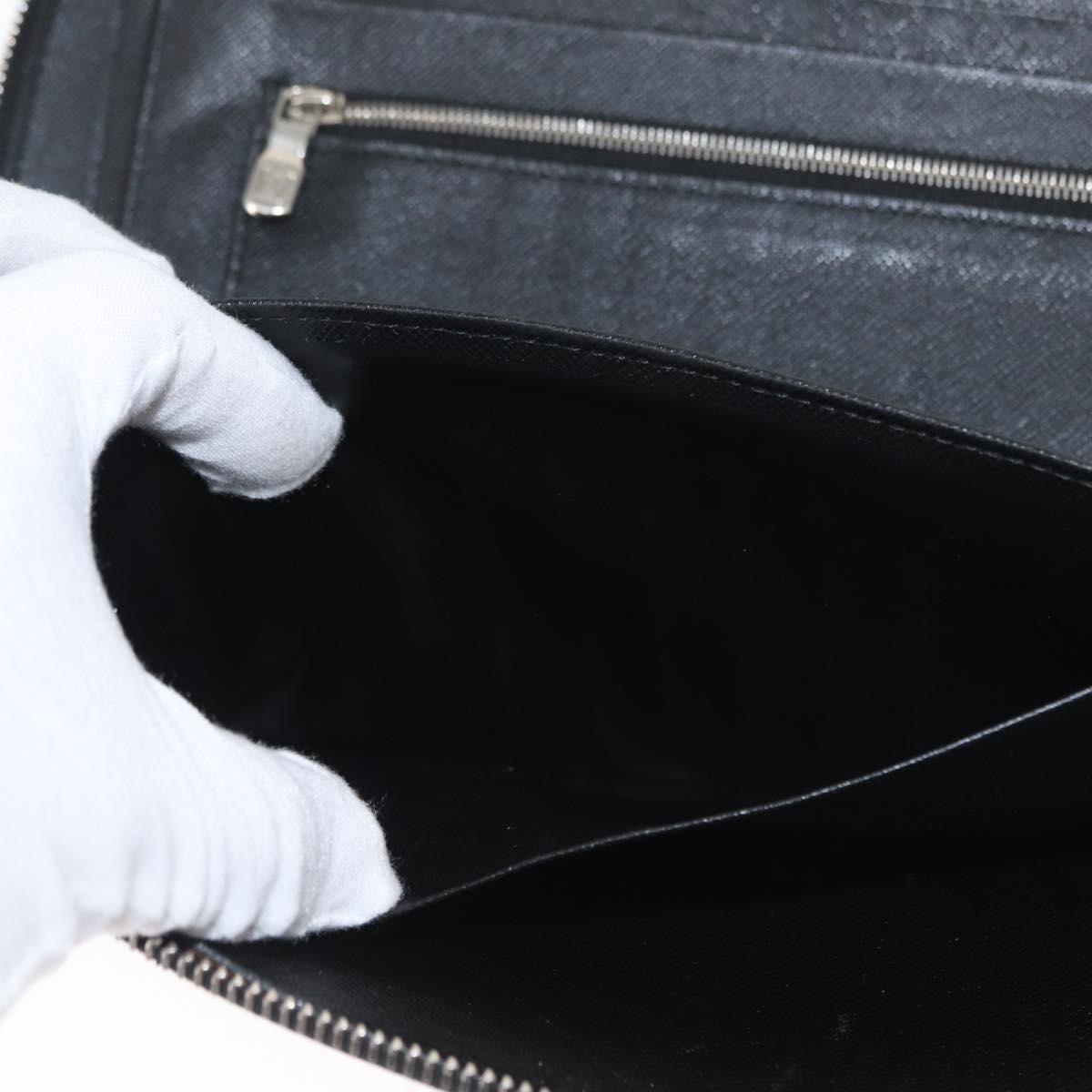 LOUIS VUITTON Epi Organizer Atholl Travel Case Black M63042 LV Auth am10434