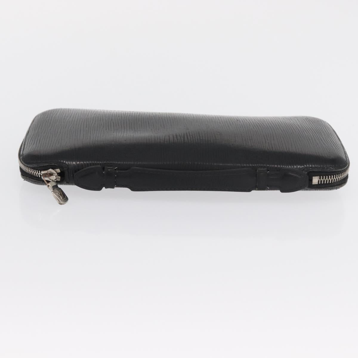 LOUIS VUITTON Epi Organizer Atholl Travel Case Black M63042 LV Auth am10434