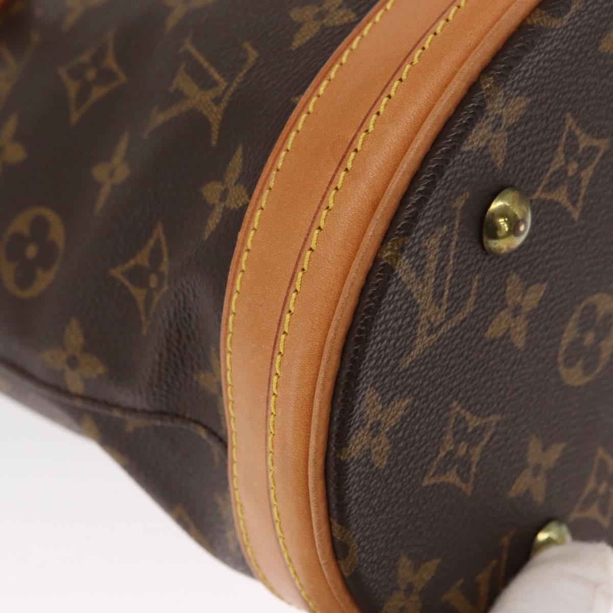 LOUIS VUITTON Monogram Bucket PM Shoulder Bag M42238 LV Auth am10443