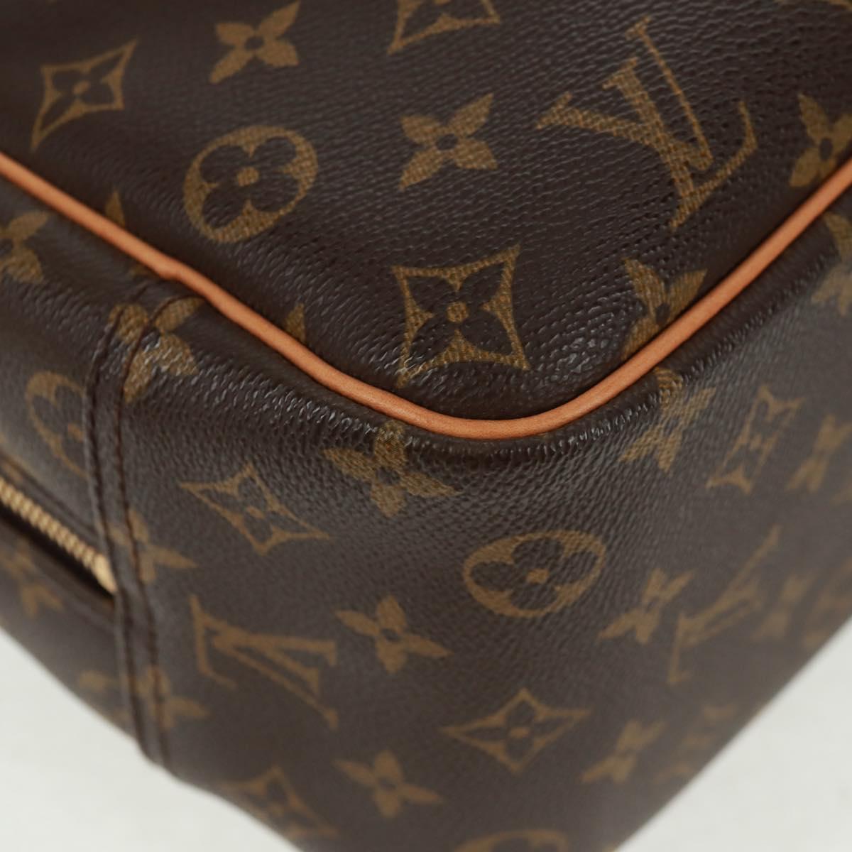 LOUIS VUITTON Monogram Deauville Hand Bag M47270 LV Auth am10485V