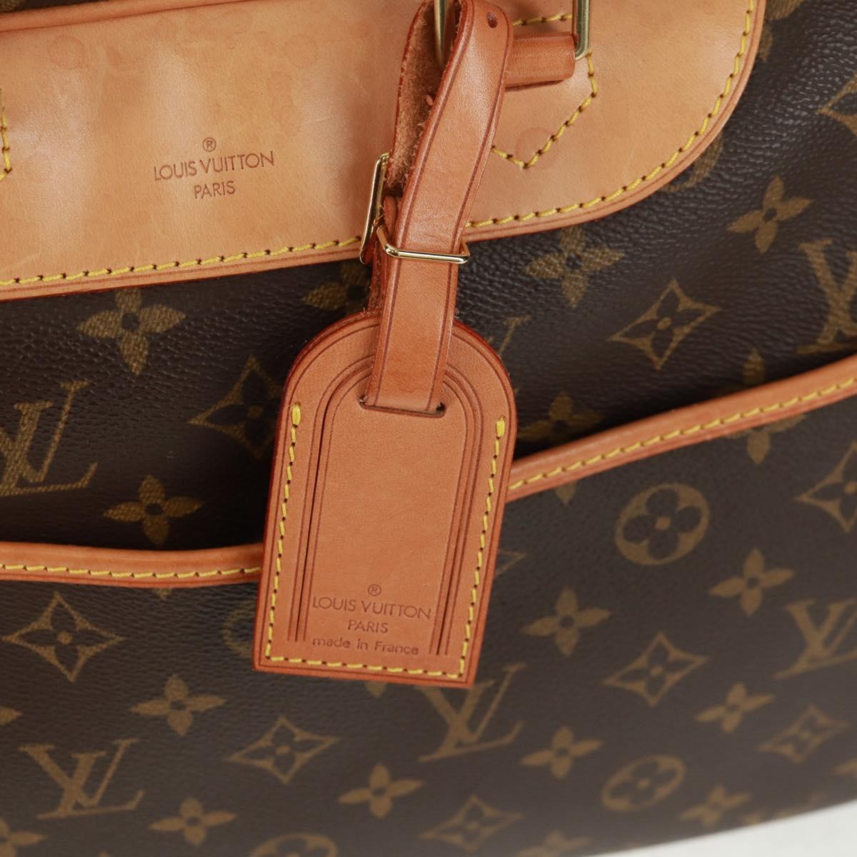 LOUIS VUITTON Monogram Deauville Hand Bag M47270 LV Auth am10485V