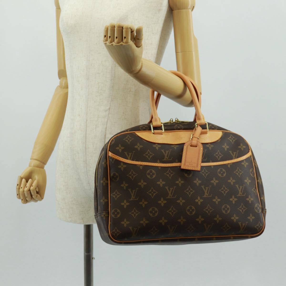 LOUIS VUITTON Monogram Deauville Hand Bag M47270 LV Auth am10485V