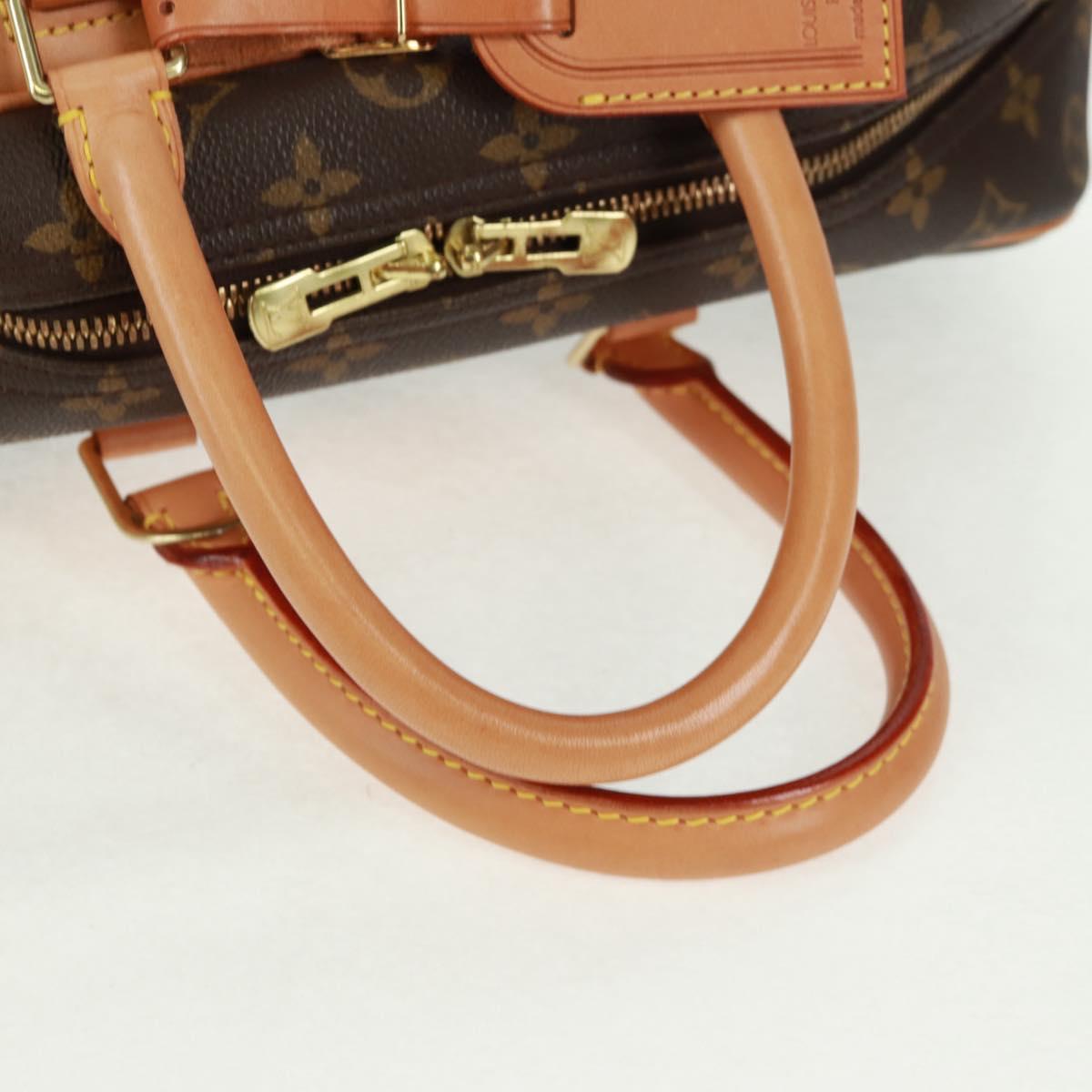 LOUIS VUITTON Monogram Deauville Hand Bag M47270 LV Auth am10485V