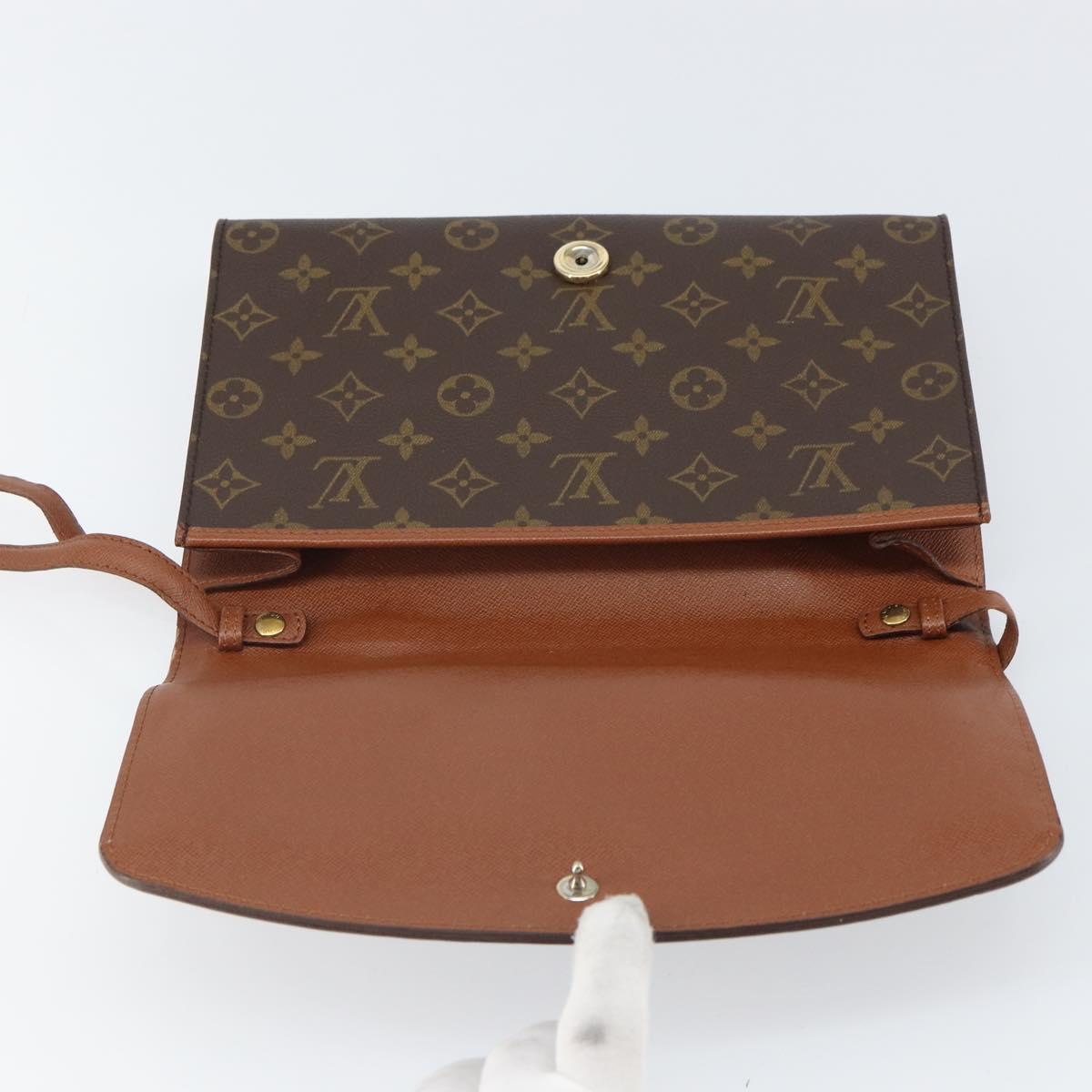 LOUIS VUITTON Monogram Bordeaux 27 Shoulder Bag M51797 LV Auth am10489