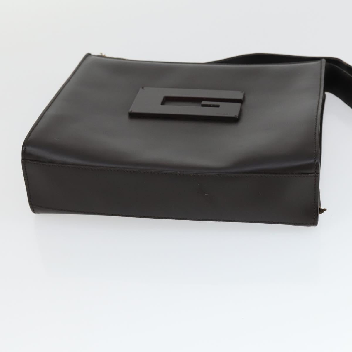 PRADA Cartier Gucci Bag Patent leather 3 Set Black Brown Bordeaux Auth am10507
