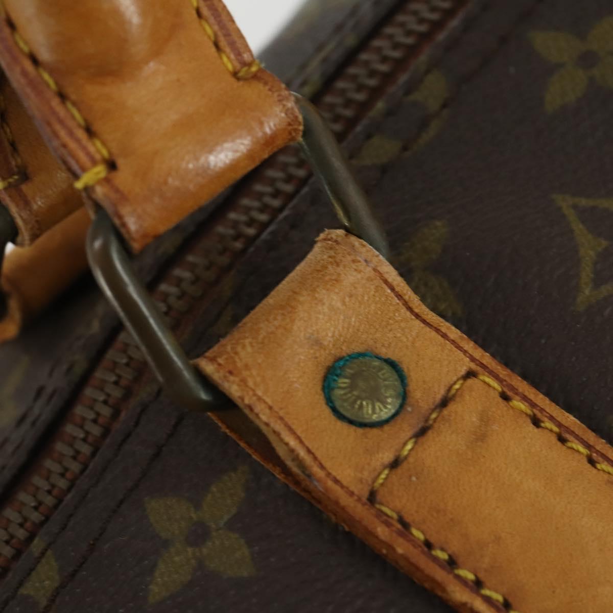 LOUIS VUITTON Monogram Keepall 60 Boston Bag Vintage M41422 LV Auth am10509