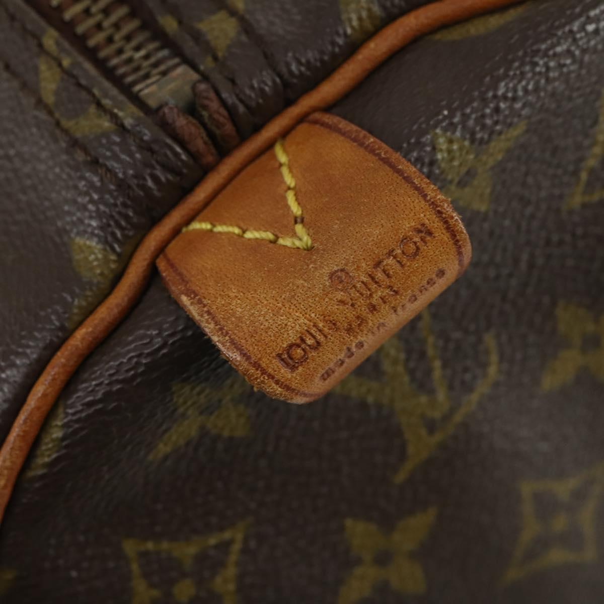 LOUIS VUITTON Monogram Keepall 60 Boston Bag Vintage M41422 LV Auth am10509