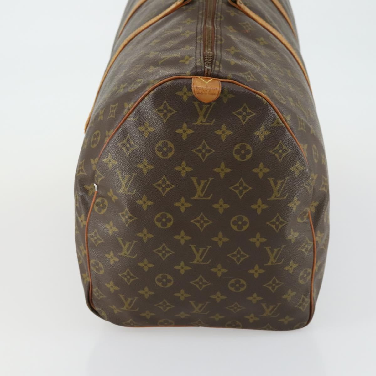 LOUIS VUITTON Monogram Keepall 60 Boston Bag Vintage M41422 LV Auth am10509