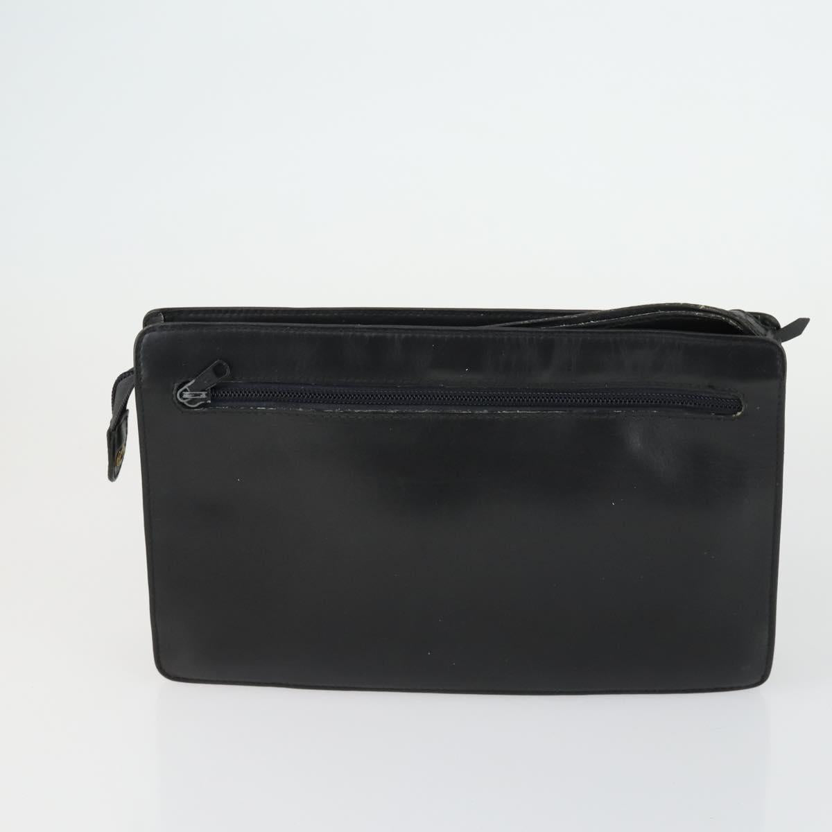 HUNTING WORLD Gucci Dunhill Bag PVC Leather 3 Set Green Gray black Auth am10513