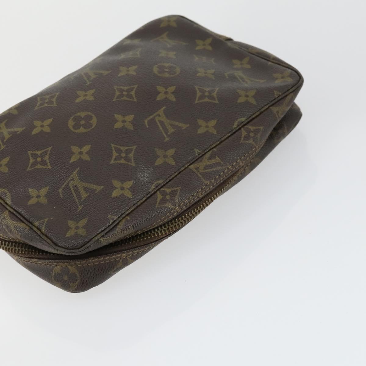 LOUIS VUITTON Monogram Clutch Bag 2 Set LV Auth am10514