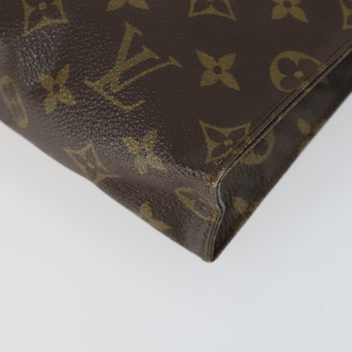 LOUIS VUITTON Monogram Clutch Bag 2 Set LV Auth am10514
