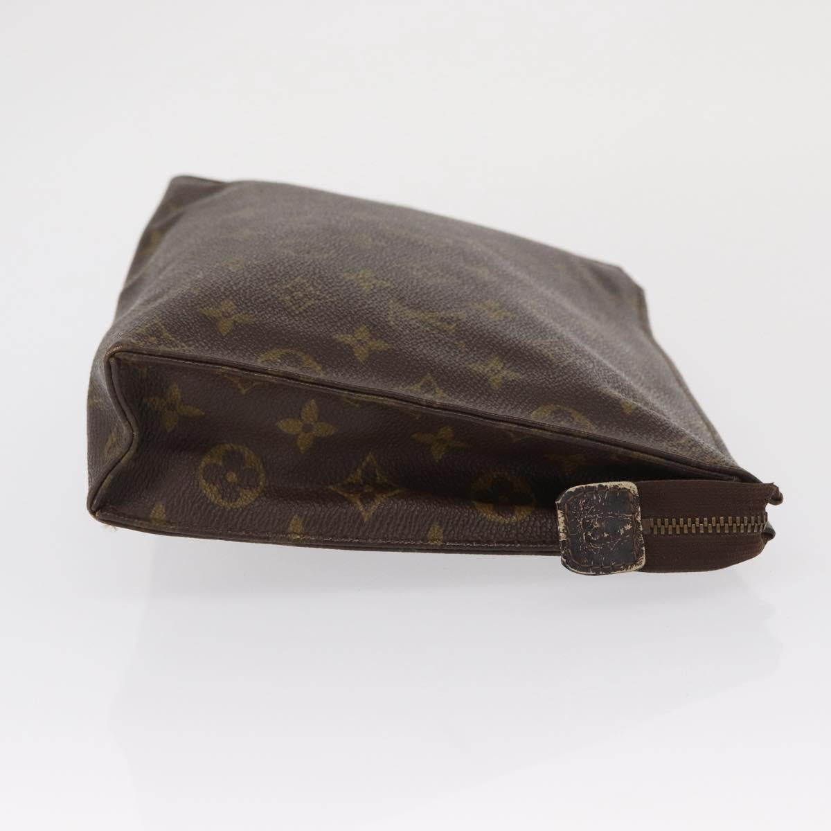 LOUIS VUITTON Monogram Poche Toilette 26 Pouch Vintage M47542 LV Auth am10519