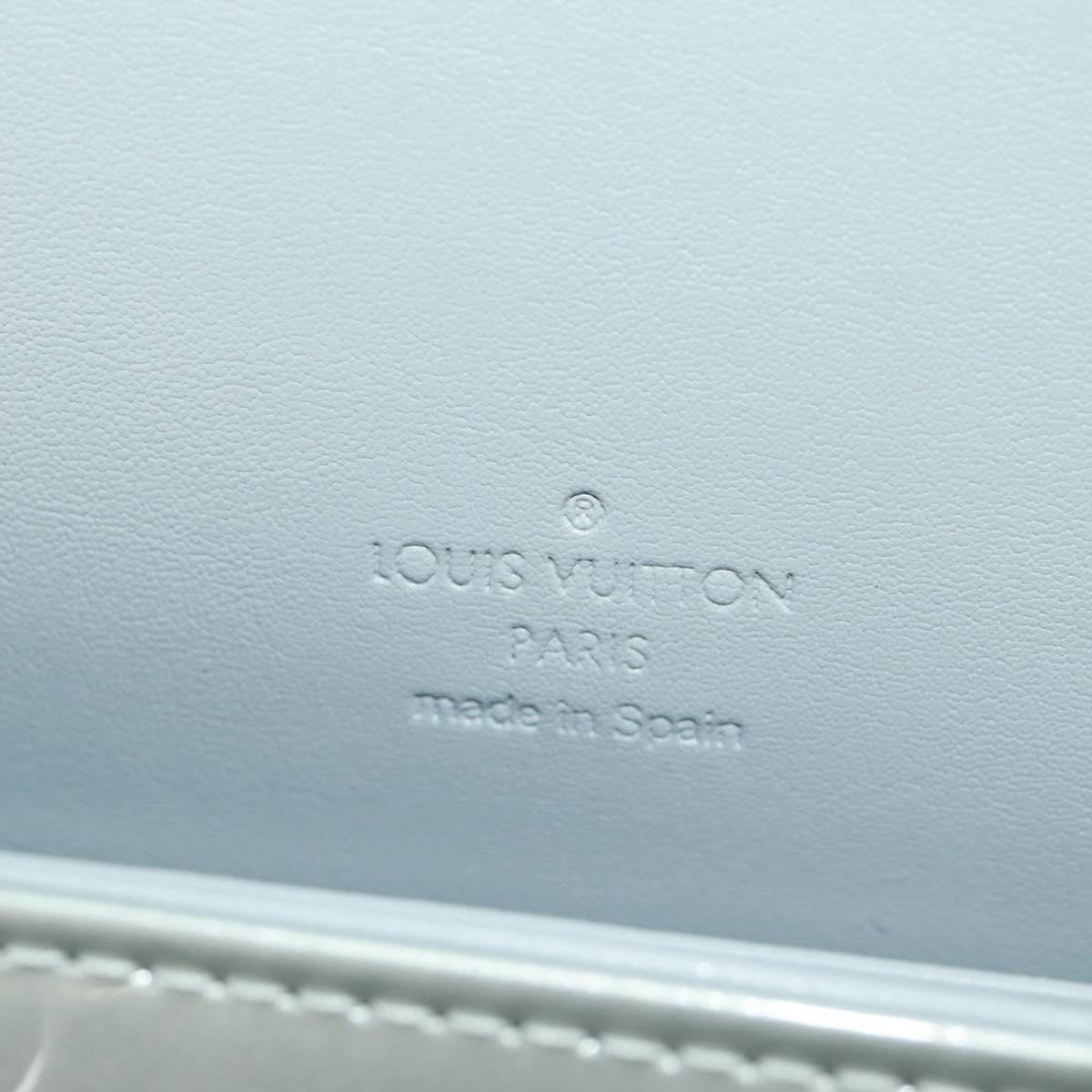 LOUIS VUITTON Monogram Vernis Thompson Street Bag Gris M91008 LV Auth am10567V