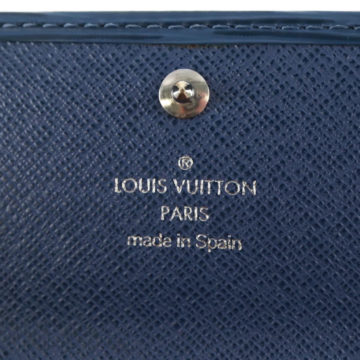 LOUIS VUITTON Epi Pochette Porte Monnaie Credit Myrtille M6359G LV Auth am10576V