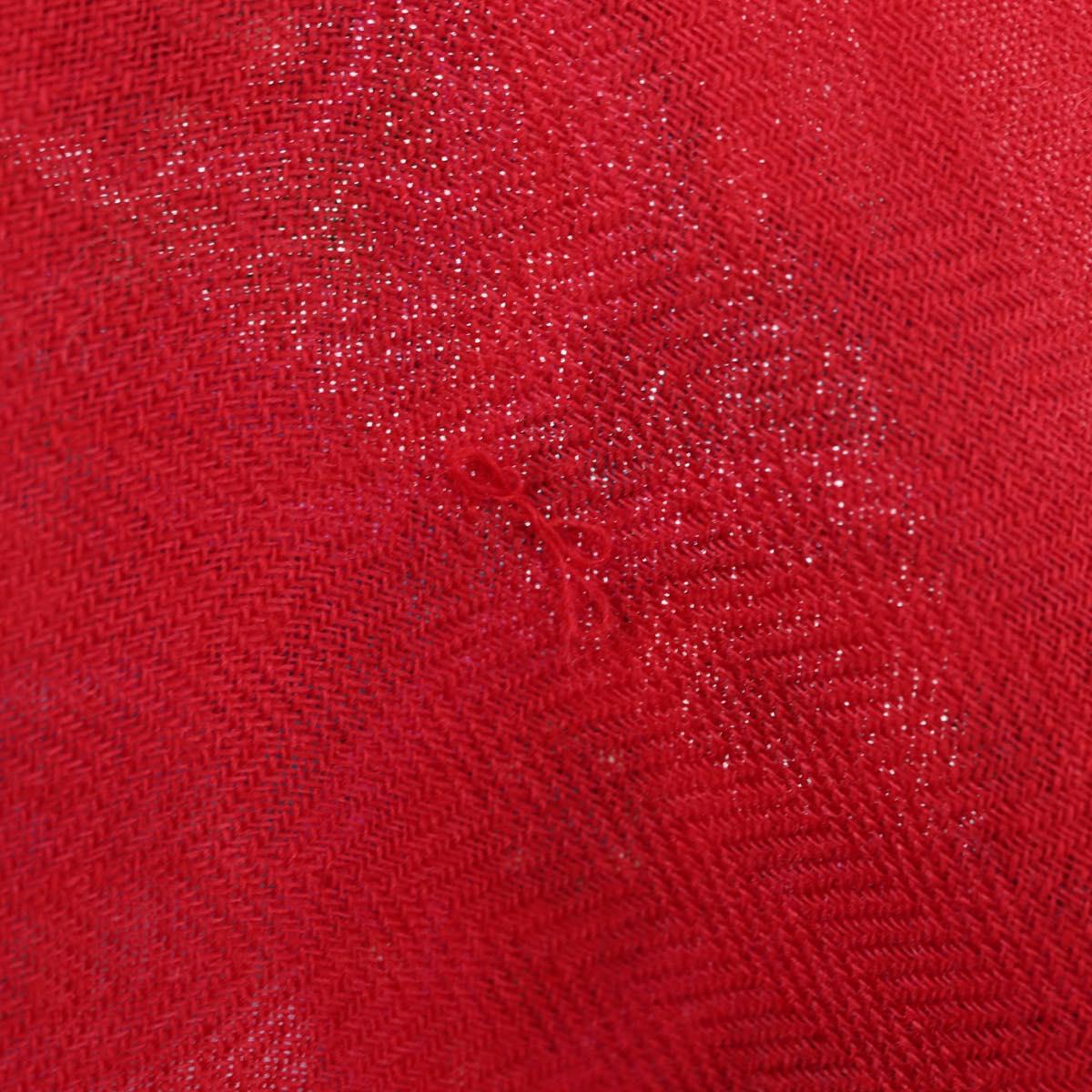 Christian Dior Stole Red Auth am10613