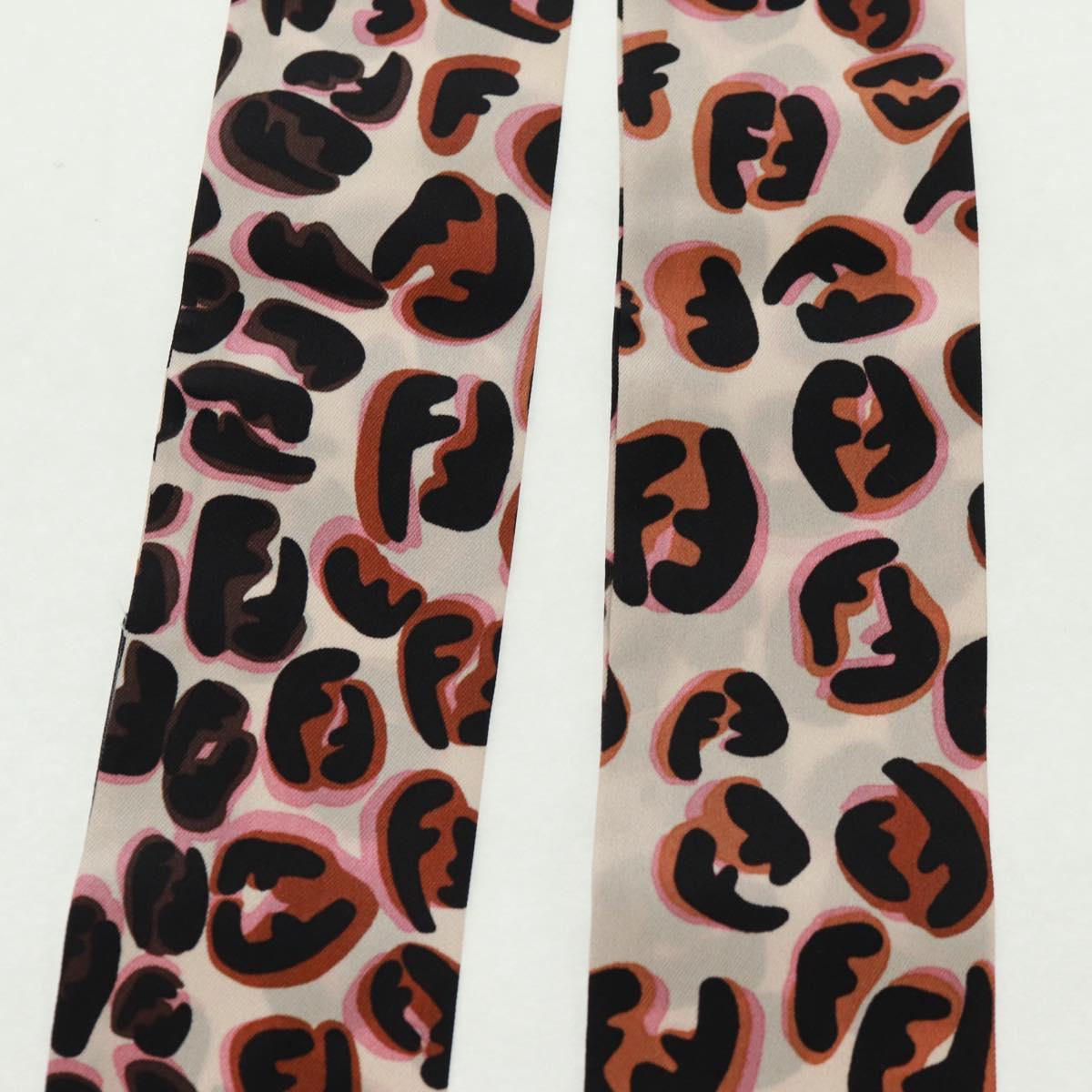 FENDI Scarf Silk Multicolor Auth am10621V