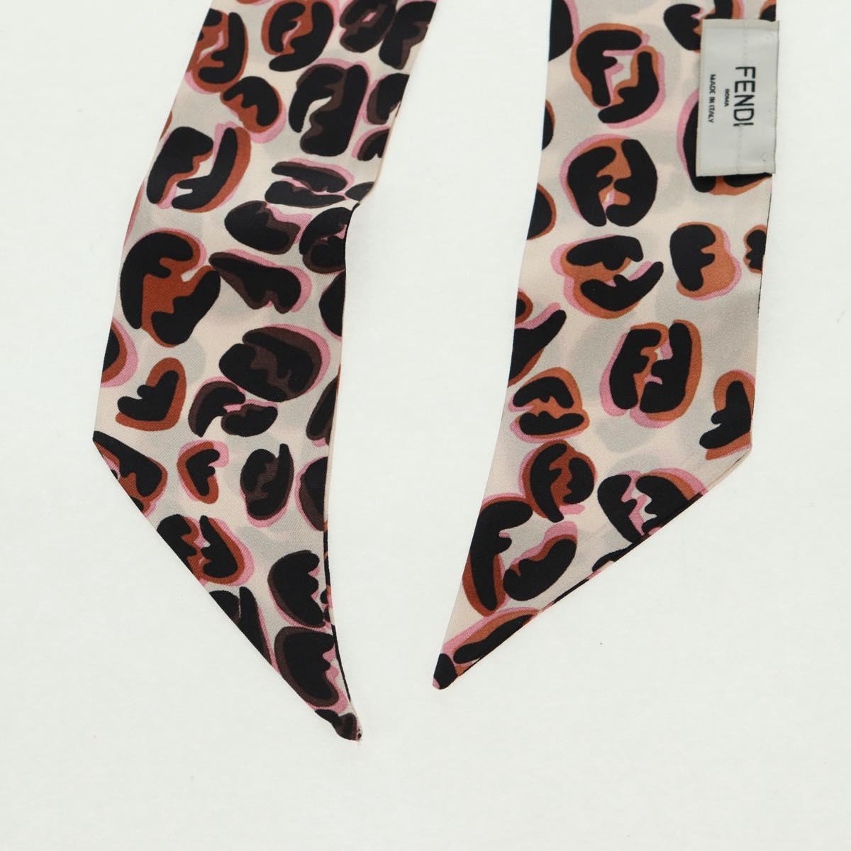 FENDI Scarf Silk Multicolor Auth am10621V
