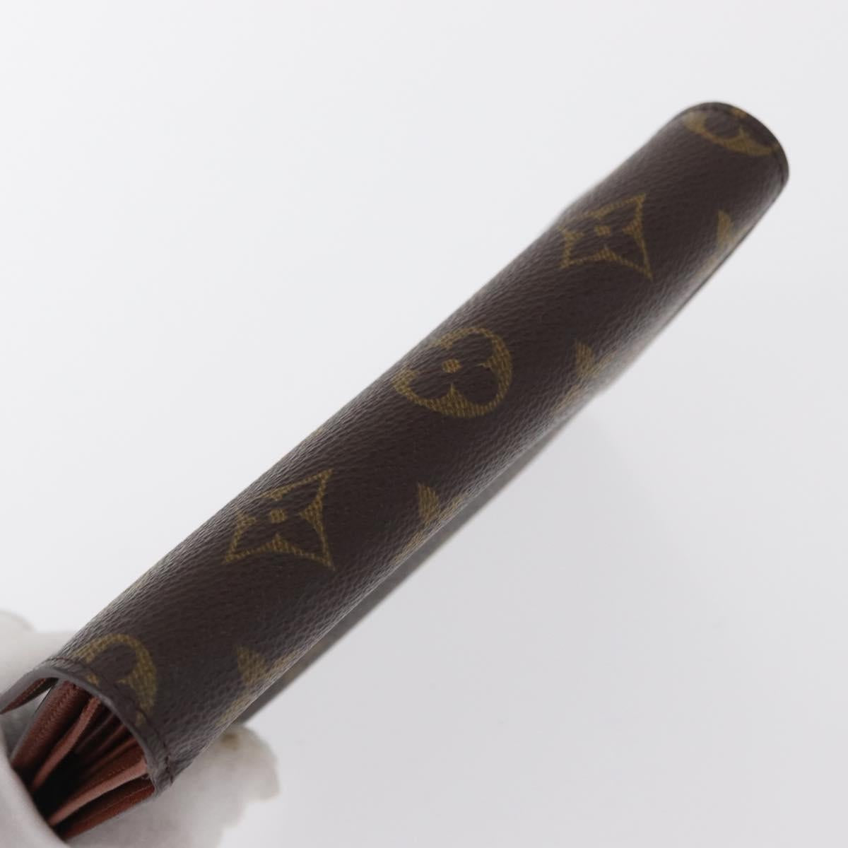LOUIS VUITTON Monogram Porte Tresor Etui Papie Wallet M61202 LV Auth am10624V