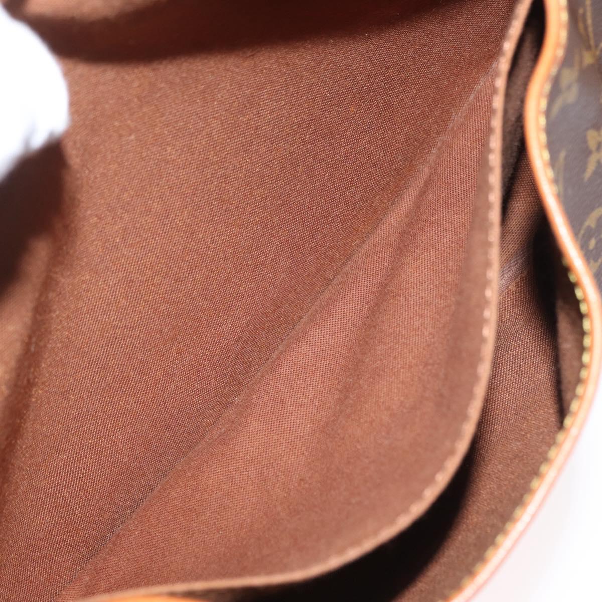 LOUIS VUITTON Monogram Saumur 30 Shoulder Bag M42256 LV Auth am10631