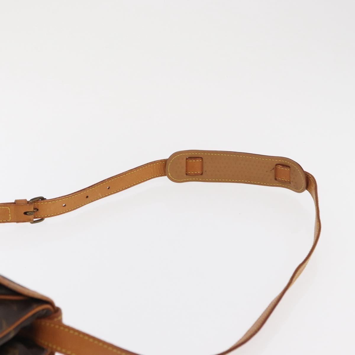 LOUIS VUITTON Monogram Saumur 30 Shoulder Bag M42256 LV Auth am10631