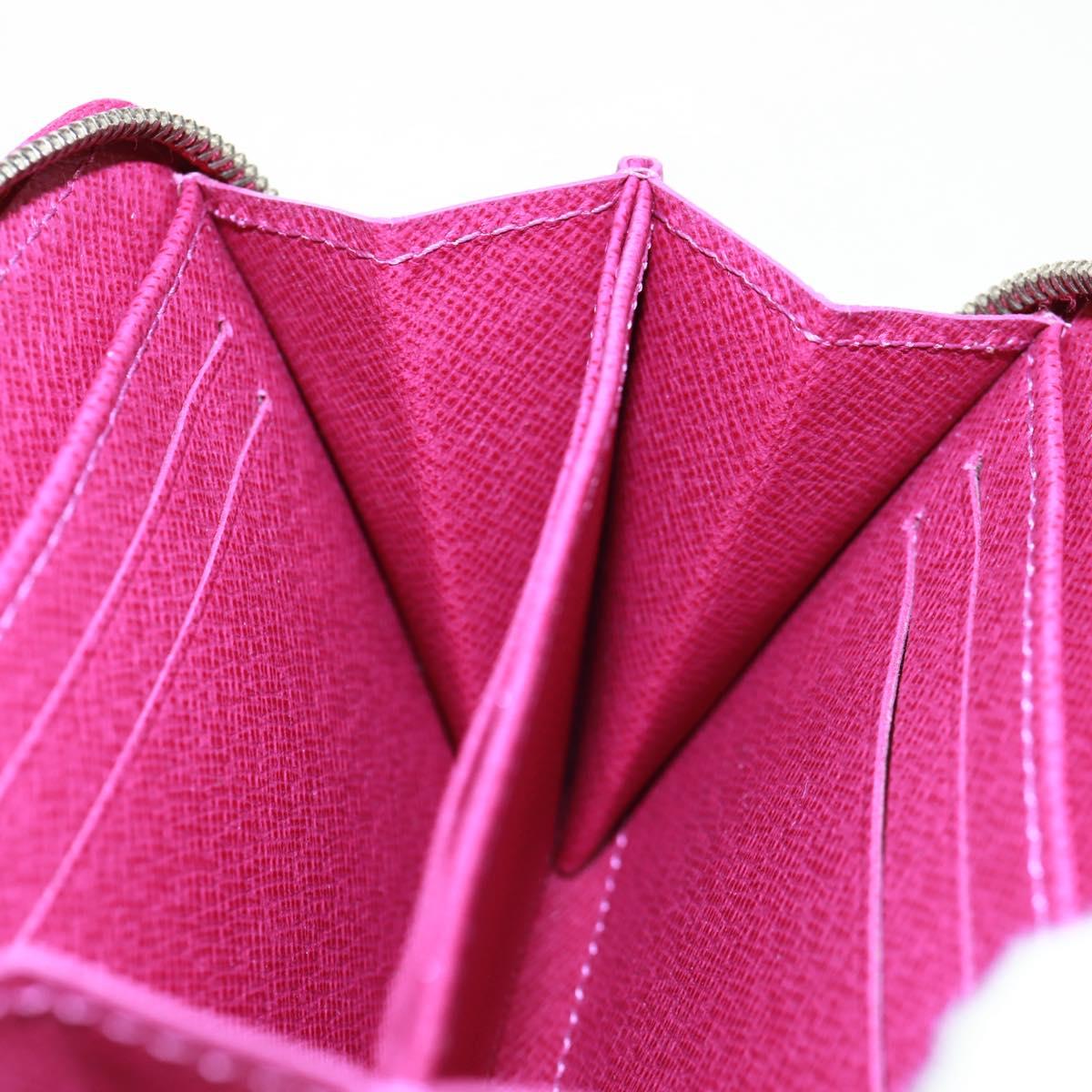 LOUIS VUITTON Epi Zippy Coin Purse Coin Purse Fuchsia M60383 LV Auth am10652V