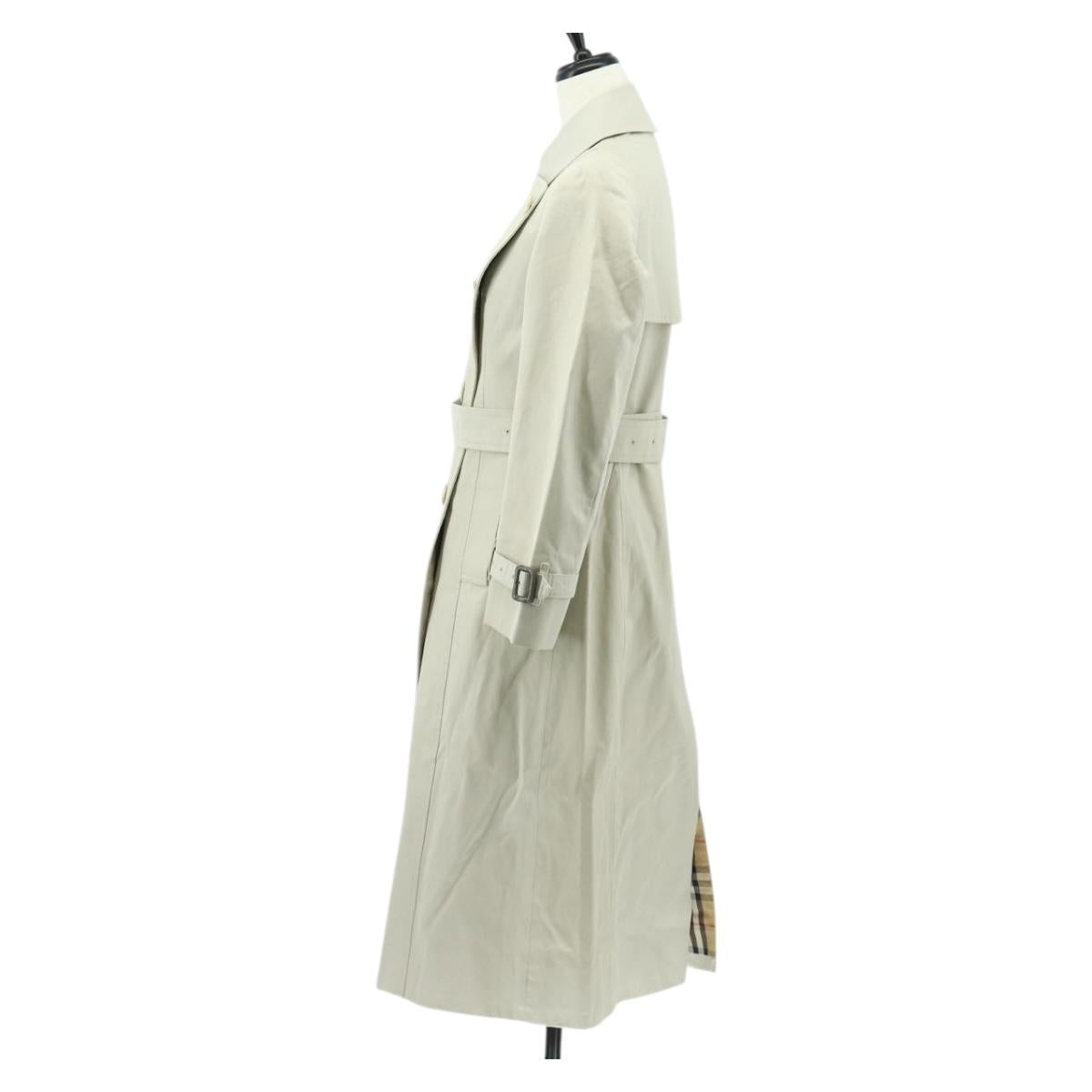 Burberrys trench coat Jacket cotton Beige Auth am10656