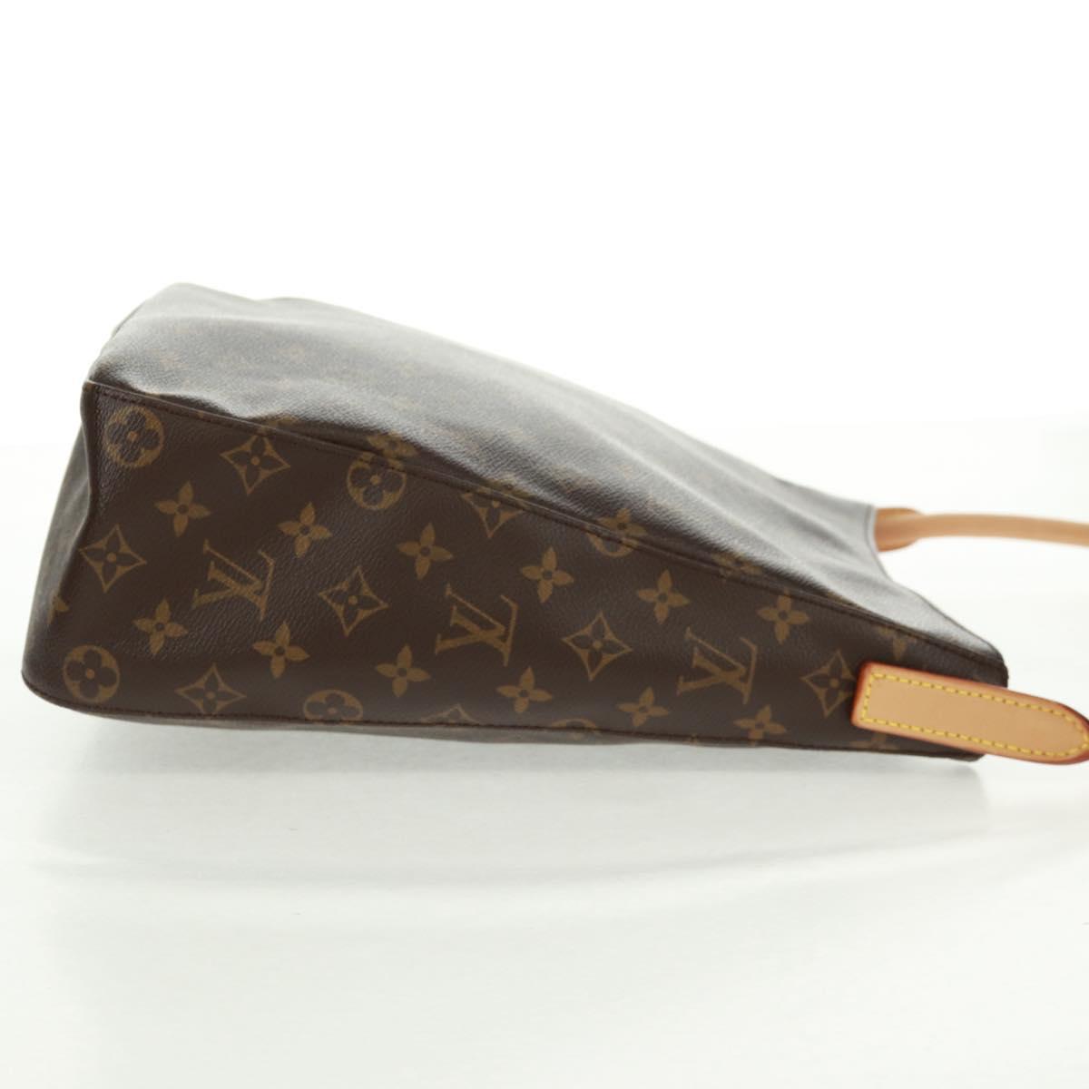 LOUIS VUITTON Monogram Looping GM Shoulder Bag M51145 LV Auth am10682SAV