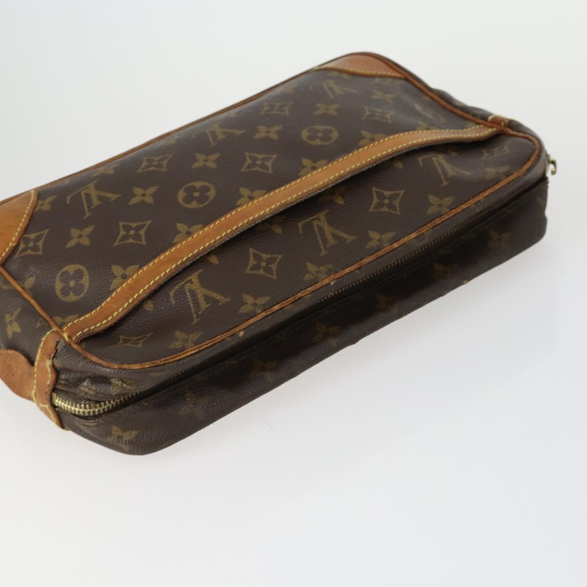 LOUIS VUITTON Monogram Clutch Bag 3 Set LV Auth am10691