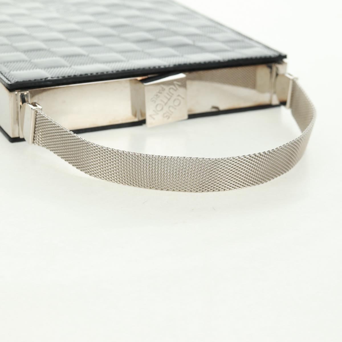 LOUIS VUITTON Damier Vernis Ange GM Hand Bag Black M92103 LV Auth am10703V
