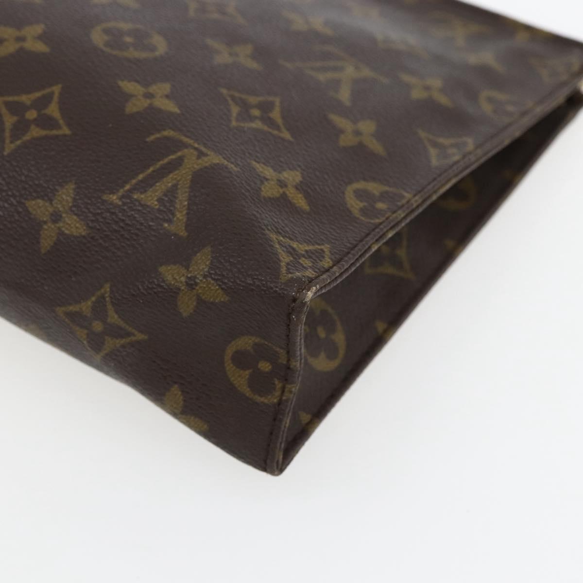 LOUIS VUITTON Monogram Poche Toilette 26 Pouch M47542 LV Auth am10716