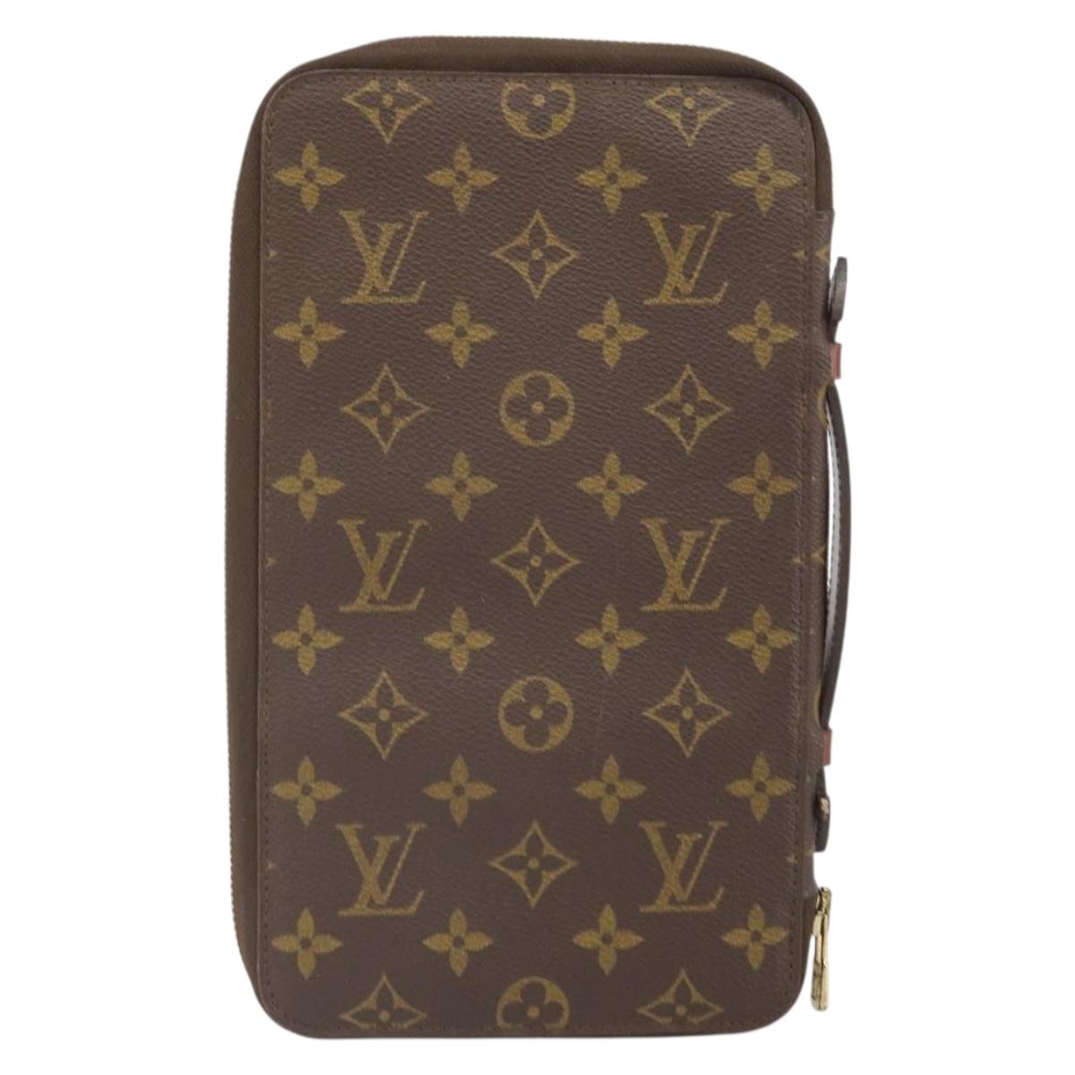 LOUIS VUITTON Monogram Poche Escapade Travel Case M60113 LV Auth am10772