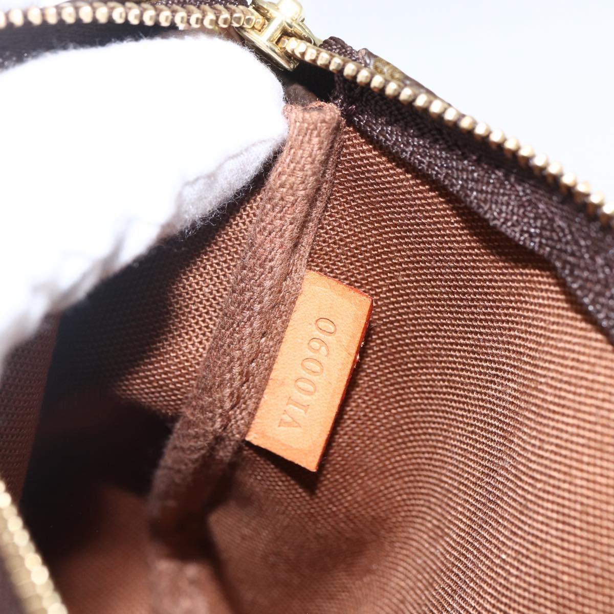 LOUIS VUITTON Monogram Pochette Accessoires Pouch M51980 LV Auth am10813SAV