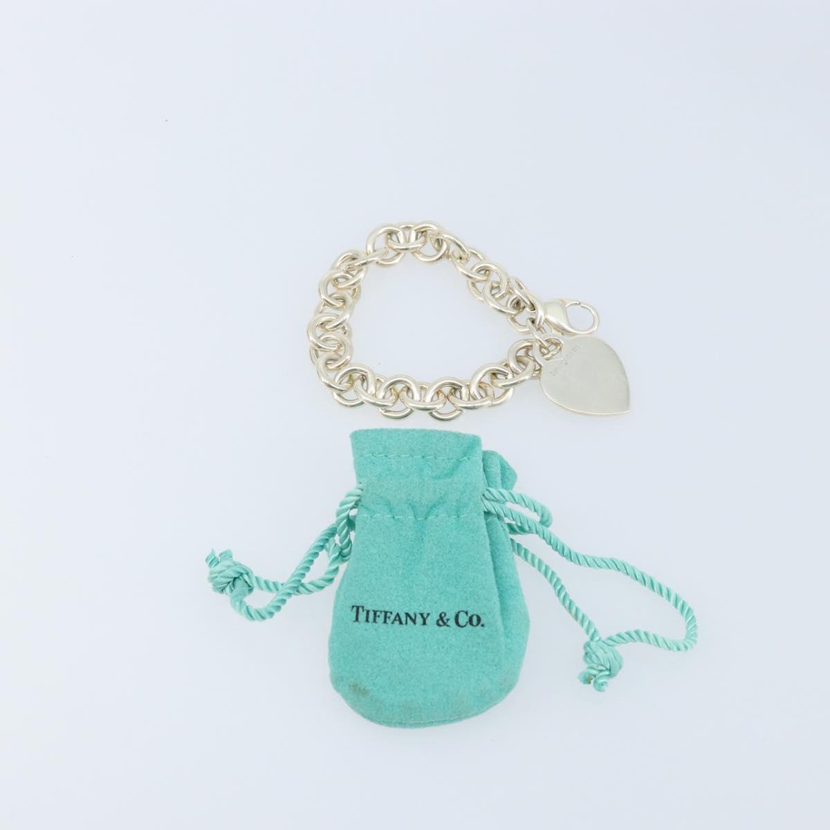 TIFFANY&Co. Return To Heart Bracelet Ag925 Silver Auth am10830V