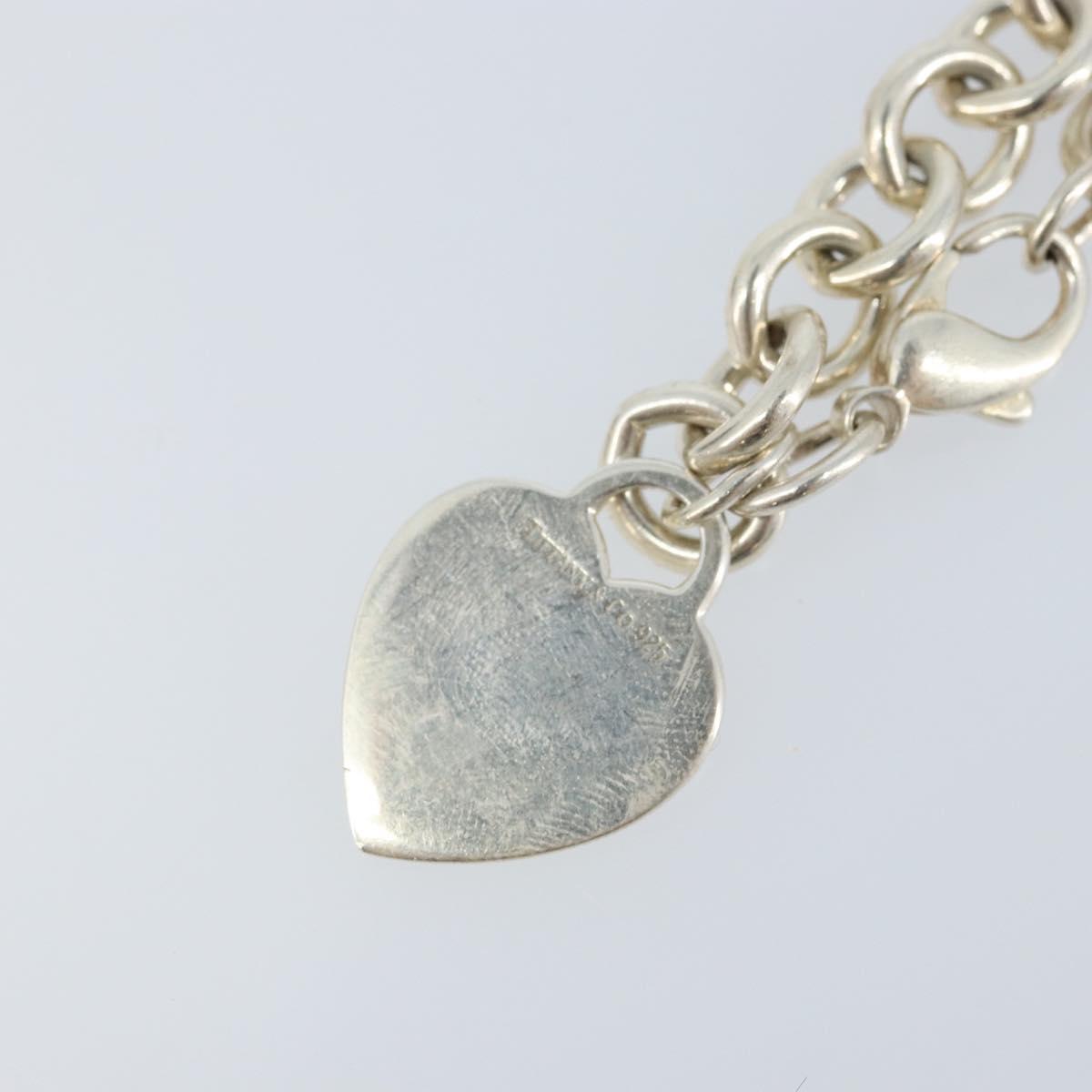TIFFANY&Co. Return To Heart Bracelet Ag925 Silver Auth am10830V