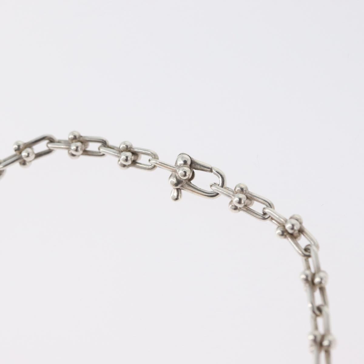 TIFFANY&Co. Hardware Microlink Bracelet Bracelet Ag925 Silver Auth am10846SAV