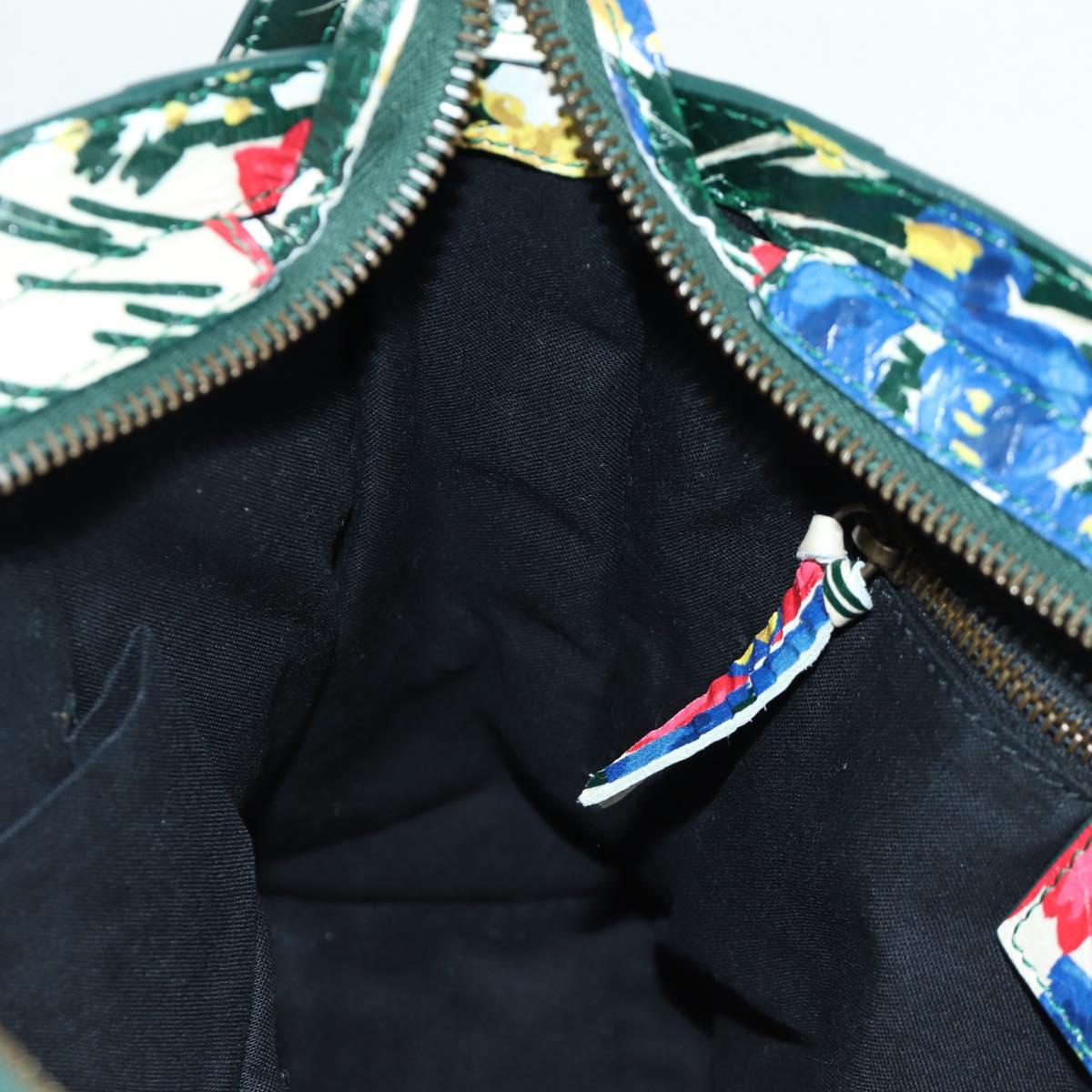 BALENCIAGA Floral The City Bag Leather 2way Multicolor 173084 Auth am10850SAV