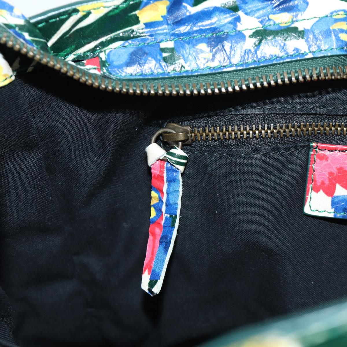 BALENCIAGA Floral The City Bag Leather 2way Multicolor 173084 Auth am10850SAV