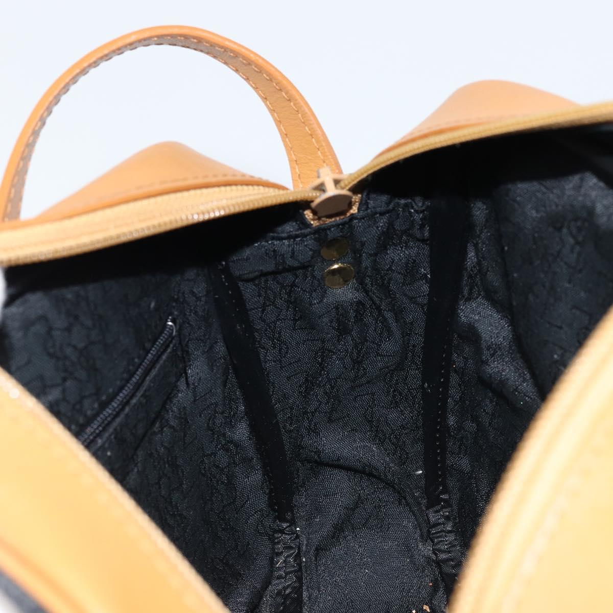 SAINT LAURENT Shoulder Bag PVC Navy Gold Auth am10861V