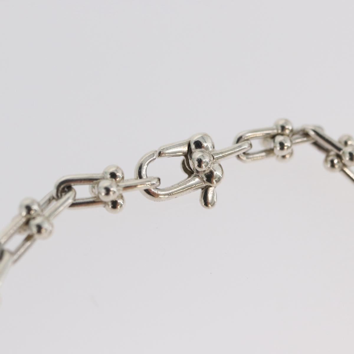 TIFFANY&Co. Hardware Microlink Bracelet Bracelet Ag925 Silver Auth am10867SAV