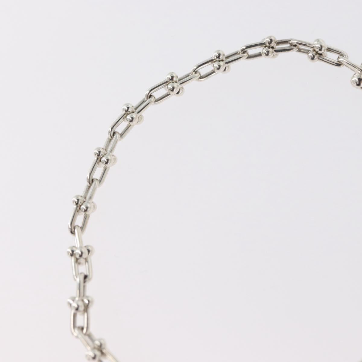 TIFFANY&Co. Hardware Microlink Bracelet Bracelet Ag925 Silver Auth am10867SAV