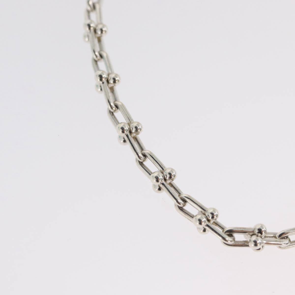TIFFANY&Co. Hardware Microlink Bracelet Bracelet Ag925 Silver Auth am10867SAV