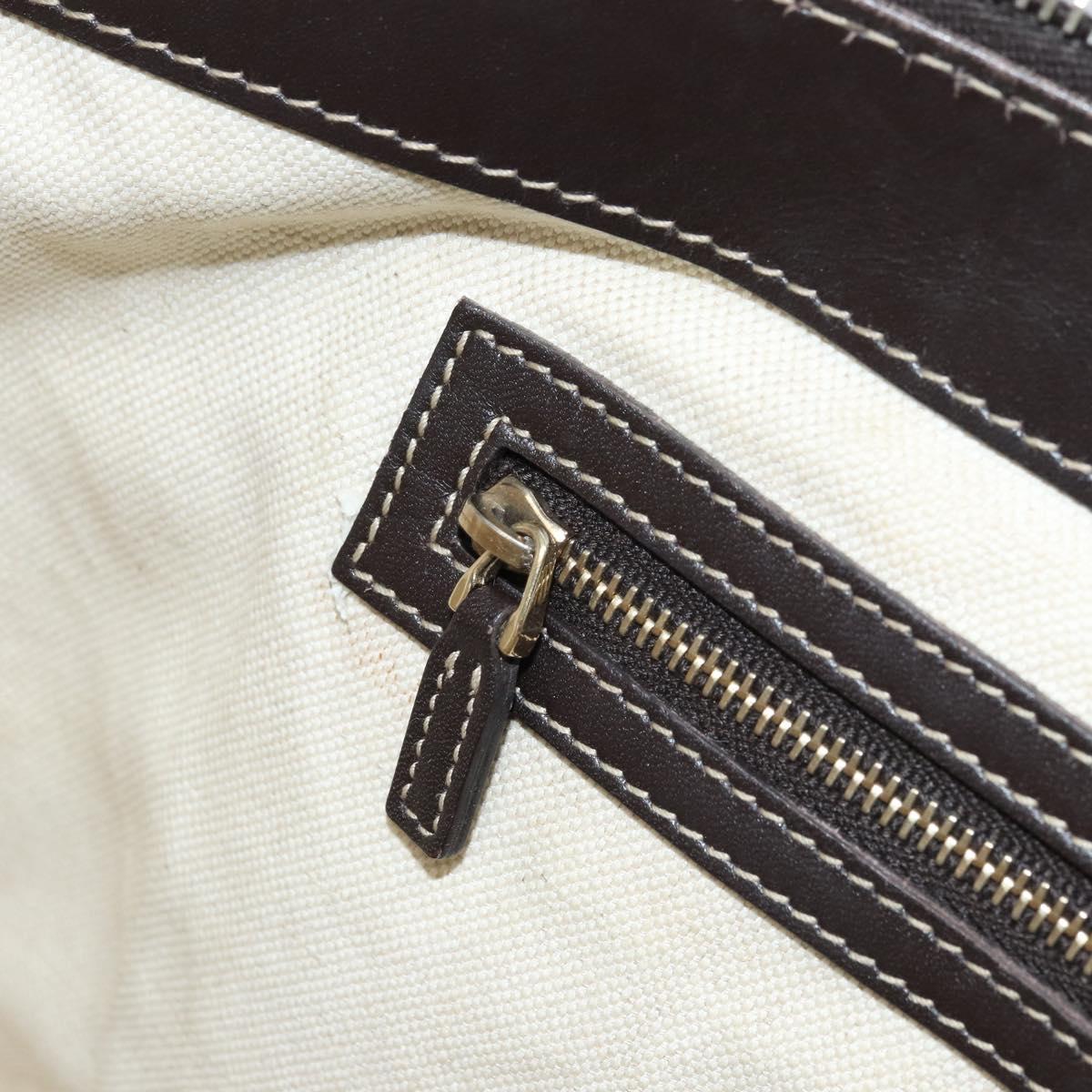 GUCCI GG Canvas Lovely Hand Bag Beige Gold 257069 Auth am10873V