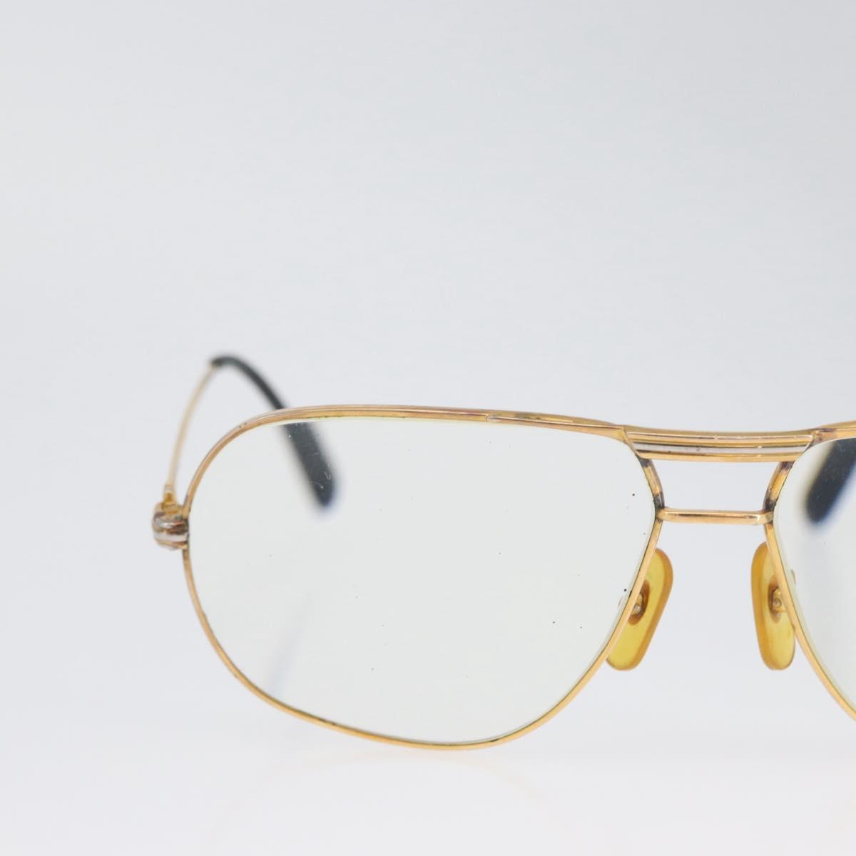 CARTIER Trinity Glasses Glasses metal Gold Tone Auth am10919