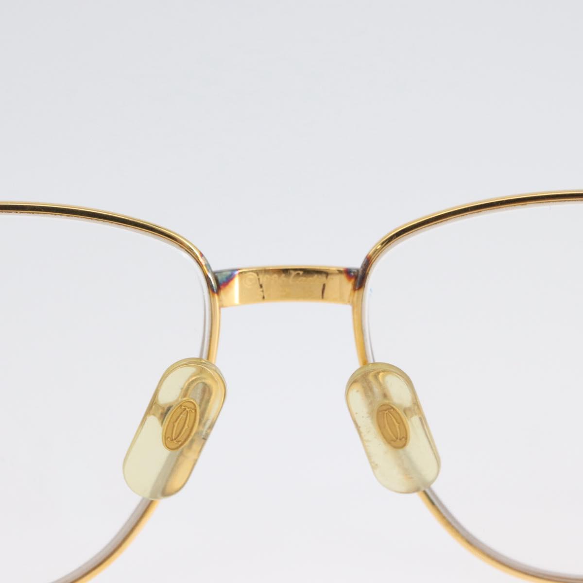 CARTIER Trinity Glasses metal Gold Tone Auth am10922