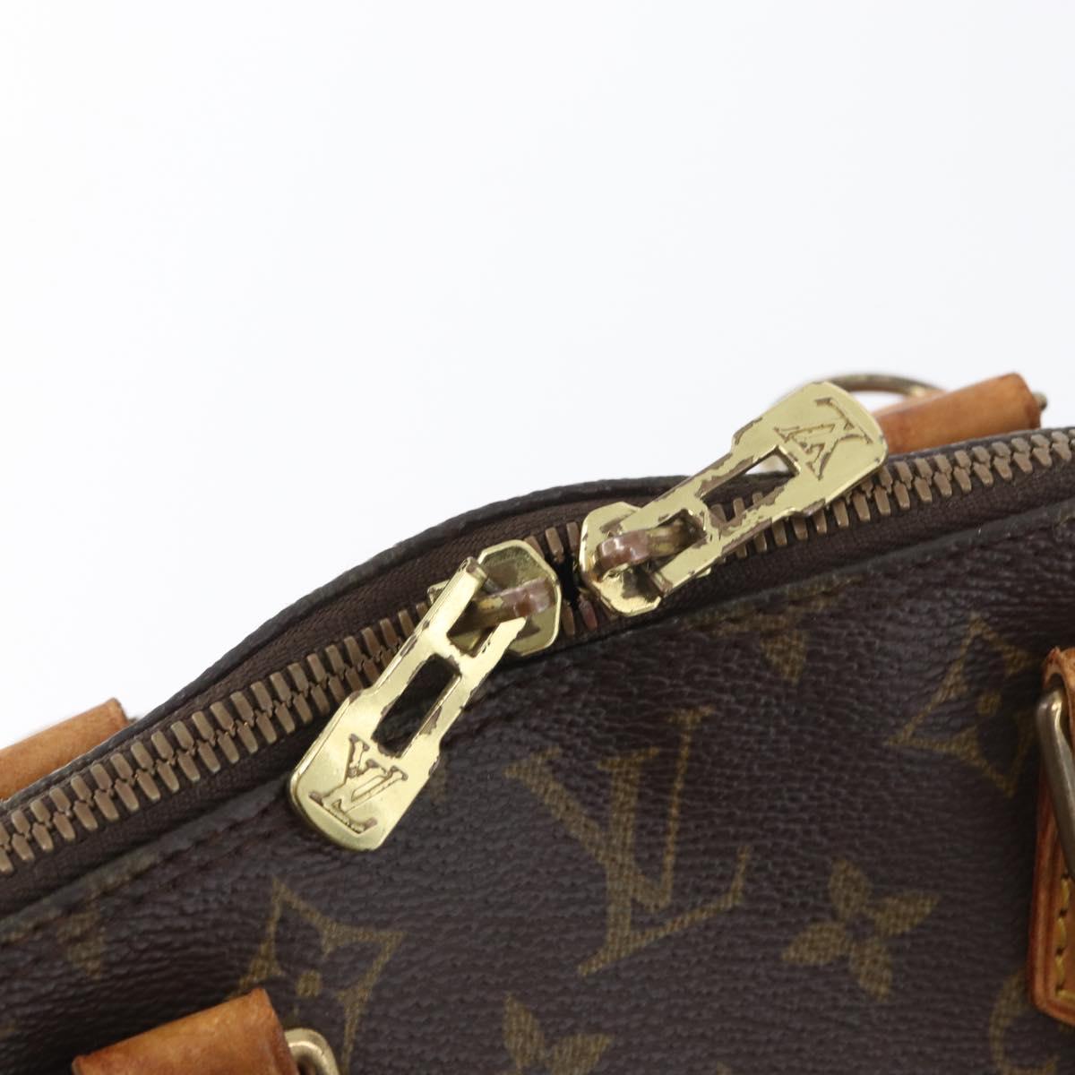 LOUIS VUITTON Monogram Alma Hand Bag M51130 LV Auth am10935