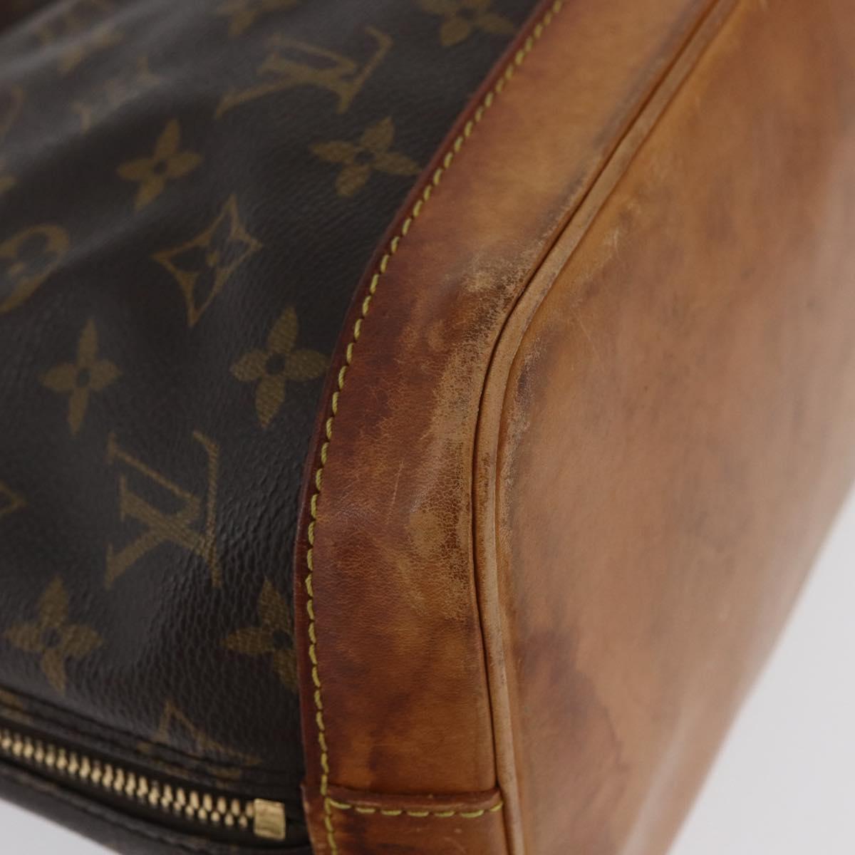 LOUIS VUITTON Monogram Alma Hand Bag M51130 LV Auth am10936