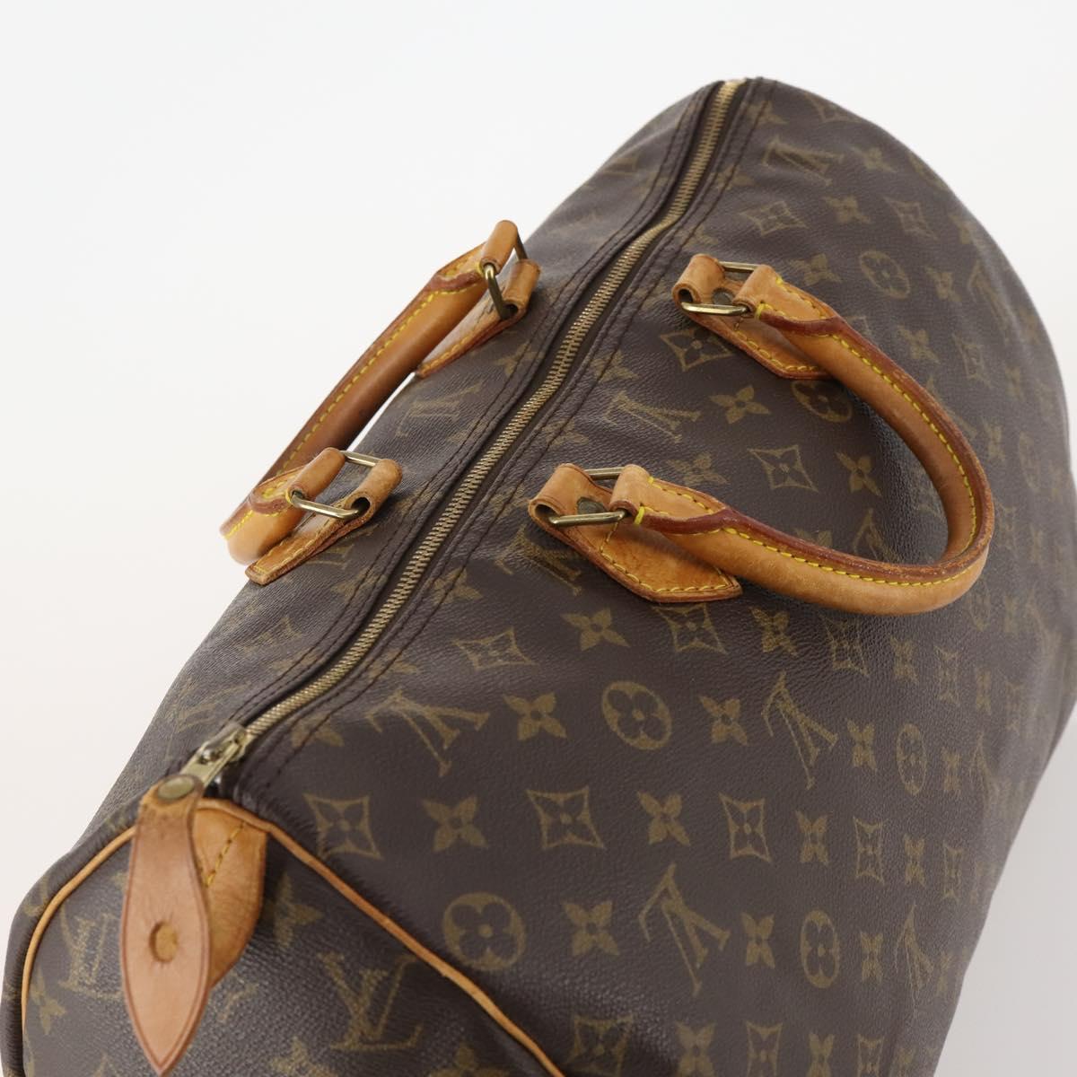 LOUIS VUITTON Monogram Speedy 40 Hand Bag M41522 LV Auth am10938