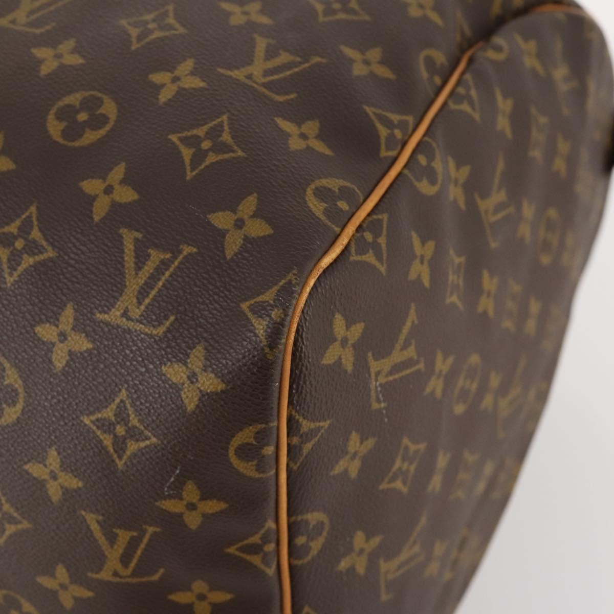 LOUIS VUITTON Monogram Keepall 55 Boston Bag M41424 LV Auth am10942