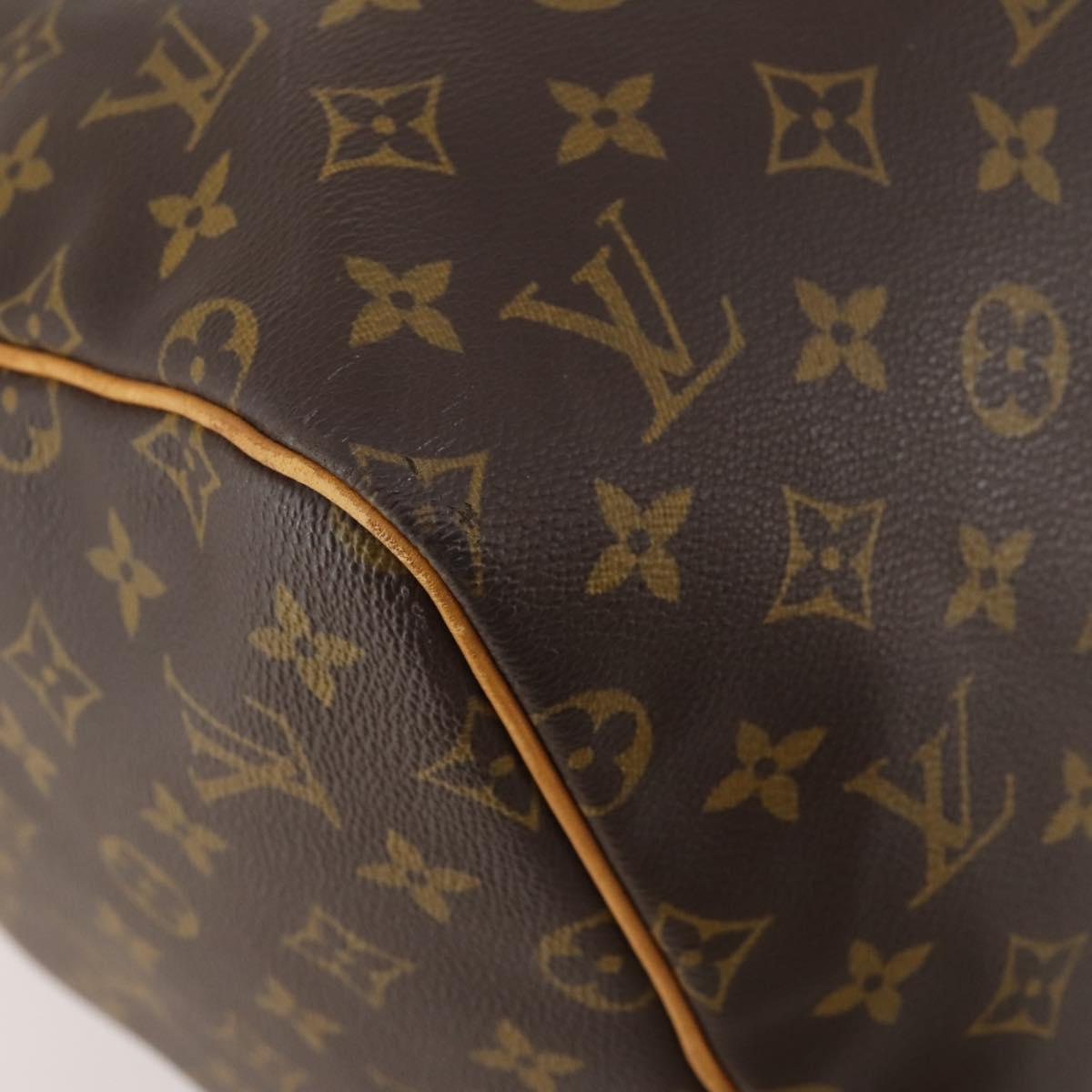 LOUIS VUITTON Monogram Keepall 55 Boston Bag M41424 LV Auth am10942